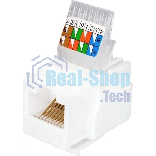 Модуль Suprlan 10-0312-1, Keystone RJ45 1 кат.5E UTP