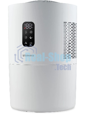 Мойка воздуха Starwind SAW5531 белый, 40 м², 4.5 л, фильтрация, ароматизация, гигростат