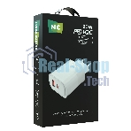Сетевое зарядное устройство MORE CHOICE NC81 СЗУ 1USB+1Type-C 3.0A PD 20W+ QC3.0, белый