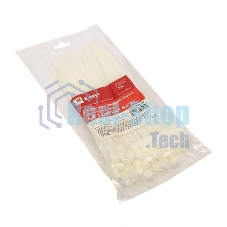 Хомут кабельный 4.8х200 нейл. белый (уп. 100 шт) EKF plc-c-4.8x200