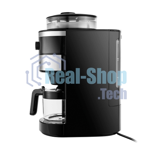 Кофеварка капельная Maunfeld MF-731BK черный, исп. кофе - зерновой/молотый, 0.83 л, 820 Вт.