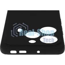 Чехол (клип-кейс) BoraSCO для Tecno Pova 6/6 Pro Silicone Case черный (73173)