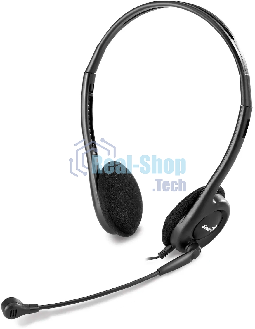 Гарнитура проводная Genius HS-200C + Single Jack Cable