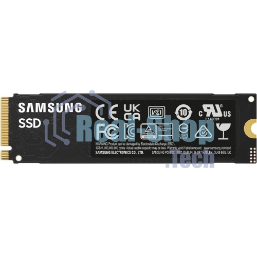 Накопитель SSD Samsung 990 EVO Plus, 2Tb, M.2 2280, PCIe 4.0 x4, NVMe, R/W 7250/6300