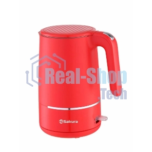 Чайник электрический Sakura SA-2176R красный, 1.7 л, 1800 Вт