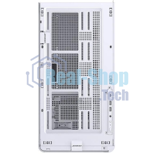 Корпус без блока питания JONSBO D300, Mini-Tower, TG, no fan, 2xUSB-A 3.2 + 1xUSB-C 3.2, mATX, mITX White