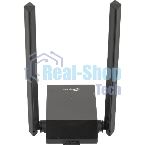 Адаптер TP-Link AC1300Mbps Dual-band High-Gain wireless USB adapter, 867Mbps at 5G and 400Mbps at 2.4G, two high gain antennas, USB 3.0, USB extension cable, support wave 2 MU-MIMO, full compatible with Windows and macOS.