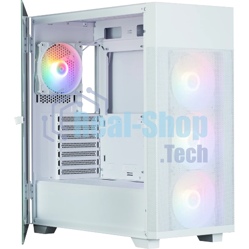 Компьютерный корпус ZALMAN S5 NEO, ATX, белый, WINDOW, 2xCOMBO (3.5