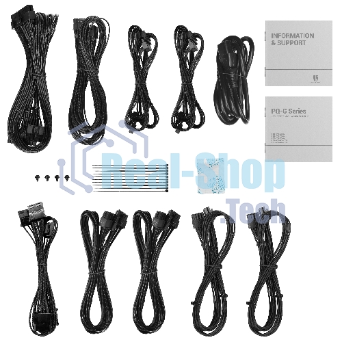 Блок питания Deepcool/GamerStorm PQ750G (ATX 3.1, 750W, Full Cable Management, PWM 120мм fan, 80 PLUS GOLD, Active PFC + Half Bridge + DC/DC, Full Japanese Capasitors, Gen5 PCIe) RET