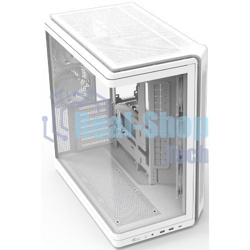 Компьютерный корпус ZALMAN MidTower P60 белый (ATX, без БП, 5x120мм ARGb fans, 1xUSB Type C, 2xUSB 3.0) (Zalman P60 белый)