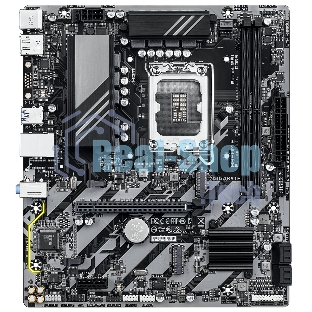 Материнская плата Gigabyte B860M E Soc-1851 Intel B860 2xDDR5 mATX AC`97 8ch(7.1) GbLAN RAID+HDMI+DP