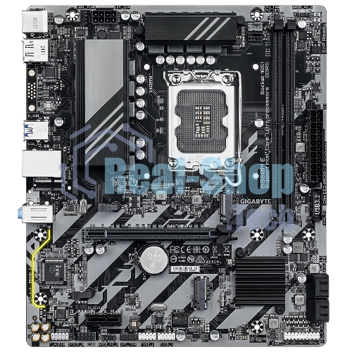 Материнская плата Gigabyte B860M E Soc-1851 Intel B860 2xDDR5 mATX AC`97 8ch(7.1) GbLAN RAID+HDMI+DP