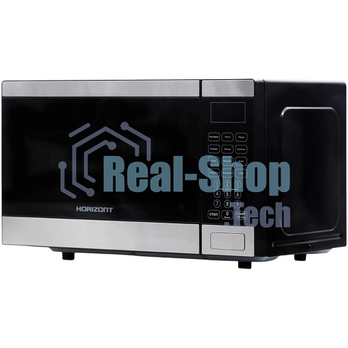 Микроволновая печь Horizont 25L SOLO черная/серебро HSD254BX 850W