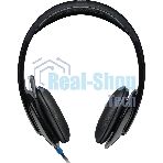 Гарнитура Logitech USB Headset H540 чёрный, проводная, USB