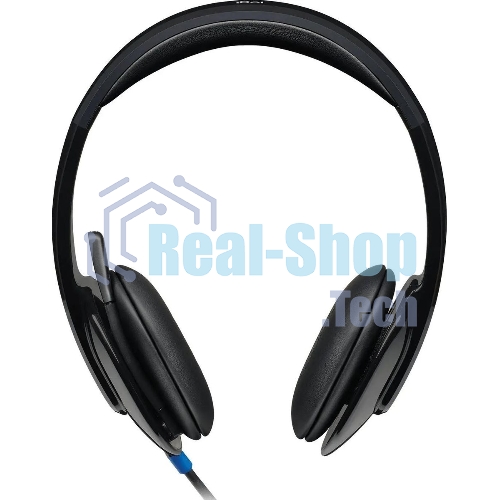 Гарнитура Logitech USB Headset H540 чёрный, проводная, USB