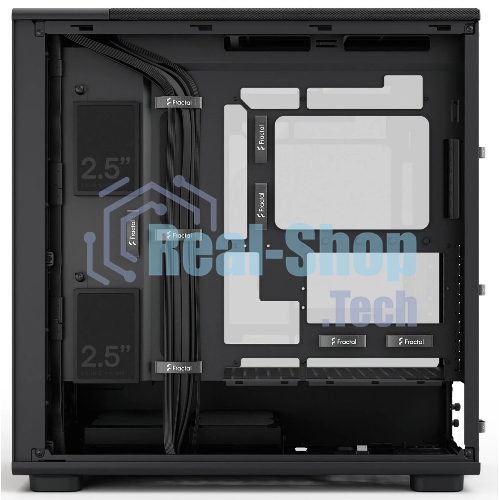 Корпус Fractal Design Epoch XL Black TG RGB Light Tint, Full-Tower, чёрный, 3 x 140 мм