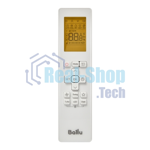 Внутренний блок сплит-системы Ballu BSO/in-09HN8_22Y 9000 BTU, 26 м², 23 дБ, охлаждение, обогрев, осушение, белый