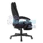 Кресло Бюрократ T-9950MSG-F/BLACK-PU черный, экокожа