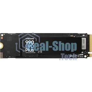 Накопитель SSD Samsung 990 EVO Plus, 2Tb, M.2 2280, PCIe 4.0 x4, NVMe, R/W 7250/6300