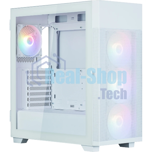 Компьютерный корпус ZALMAN S5 NEO, ATX, белый, WINDOW, 2xCOMBO (3.5