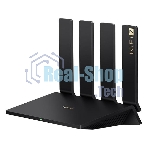 Роутер беспроводной Huawei WiFi BE3 Pro YGJN- BE33 (53030DEM) BE3600 10/100/1000BASE-T черный