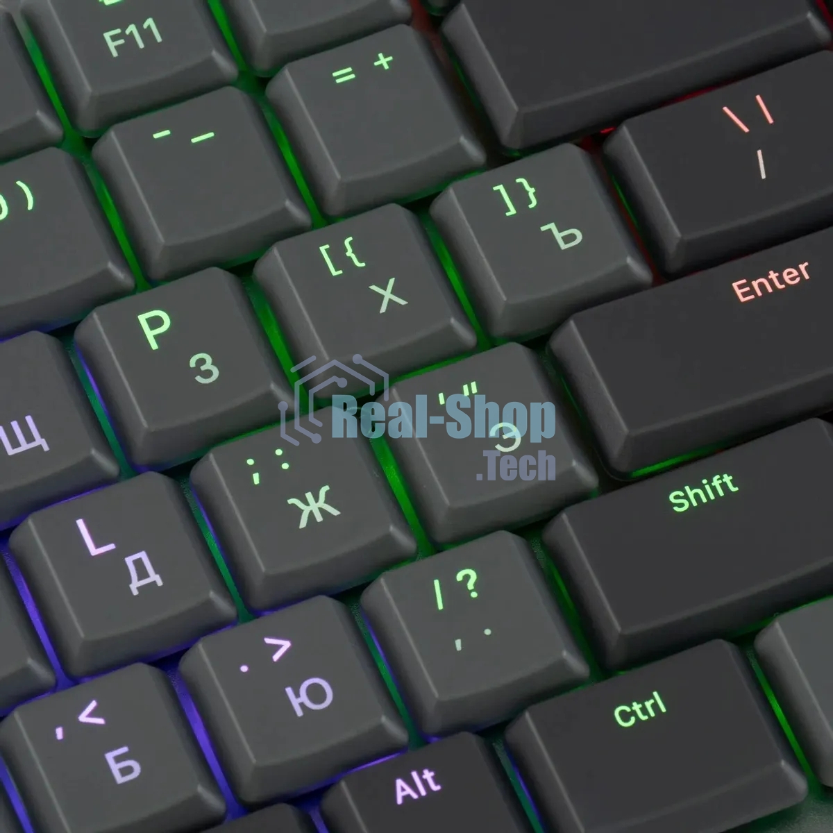 Клавиатура Oklick K615X проводная, USB Type-A, чёрный