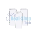 Трехдиапазонная гигабитная Wi-Fi Mesh система Tenda MX21 Pro (3-pack) AXE5700, 2,4/5/6 ГГц, до 5665 Мбит/с, 3x1 Гбит/с
