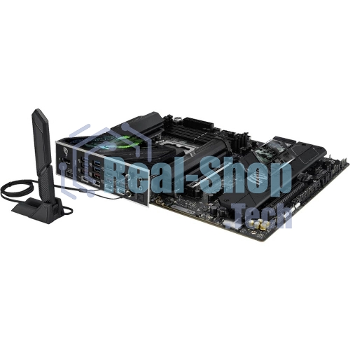 Материнская плата ASUS ROG STRIX Z890-F GAMING WIFI, LGA 1851, Intel Z890, 4xDDR5, 4xSATA, 5xM.2, 1xPCIe 5.0 x16, 1xPCIe 4.0 x4, 1xHDMI, 1xDP, 2xUSB-C, 1x 2.5Gb LAN, 4xUSB-A 3.2 Gen 1, 4xUSB-A 3.2 Gen 2, 2xUSB-A 2.0, 2xUSB-C Thunderbolt 4, 2x3.5 мм, 7.1, ATX