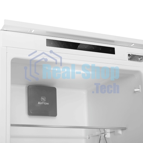 Встраиваемый холодильник Maunfeld MBF193NFFWGR Inverter белый двухкамерный 225/57 л морозилка снизу, NoFrost