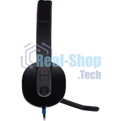 Гарнитура Logitech USB Headset H540 чёрный, проводная, USB