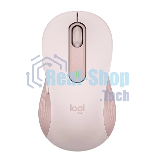 Мышь беспроводная Logitech Signature M650 розовый, 4000 dpi, радиоканал, Bluetooth, USB, кнопки - 5