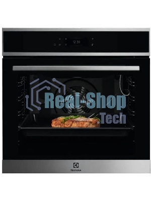 Духовой шкаф электрический Electrolux EOE8P39WX, черный/нержавеющая сталь