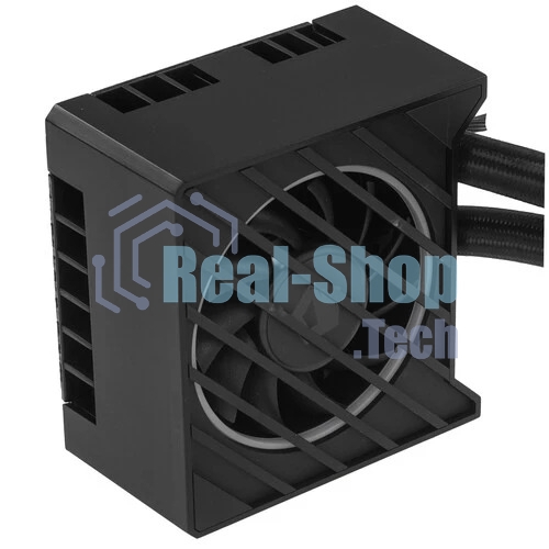 Система жидкостного охлаждения ID-Cooling Dashflow 360 XT Pro ARGb черный 120мм алюминий+медь 2150rpm 32.5db 4-pin 350W