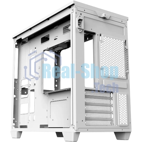 Компьютерный корпус Bloody BD-CC117F белый без БП mATX 5x120мм 1xUSB 2.0 1xUSB 3.0 audio bott PSU