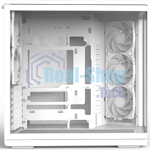 Компьютерный корпус ZALMAN MidTower P60 белый (ATX, без БП, 5x120мм ARGb fans, 1xUSB Type C, 2xUSB 3.0) (Zalman P60 белый)