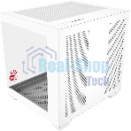 Компьютерный корпус Bloody CC-121 белый без БП mATX 7x120мм 1xUSB2.0 1xUSB3.0 audio
