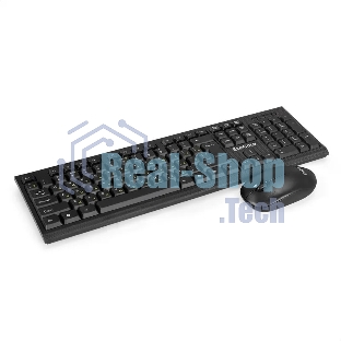 Комплект клавиатура+мышь ExeGate Professional Standard Combo MK200 беспроводной, USB, 1200 DPI, чёрный