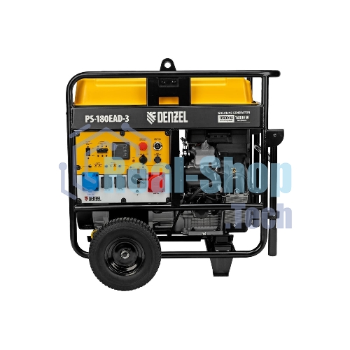 Электрогенератор бензиновый Denzel PS-180EAD-3, 18 кВт, 110 дБ, 265 кг