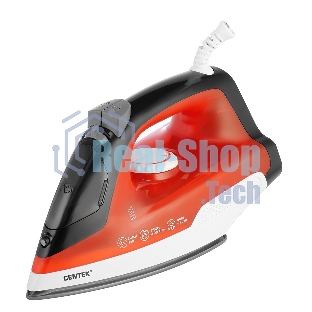 Утюг Centek CT-2347 красный, 1800 Вт, 20 г/мин, 80 г/мин, 200 мл