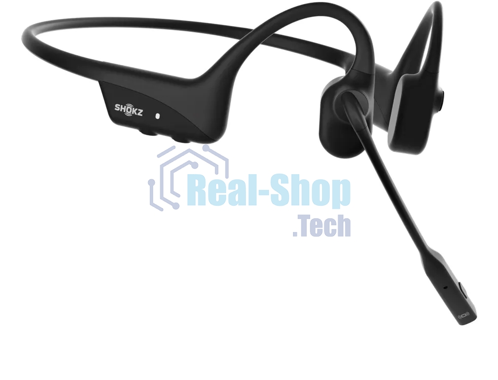 Гарнитура SHOKZ OpenComm2 2025 Upgrade чёрный, беспроводная, Bluetooth, до 16 ч