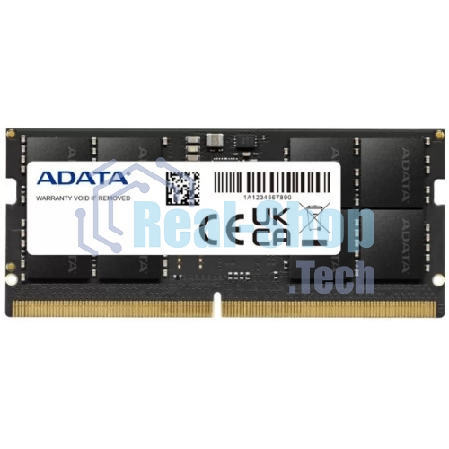 Оперативная память ADATA, DDR5, 8GB (1x8GB), 4800MHz, CL40, SO-DIMM