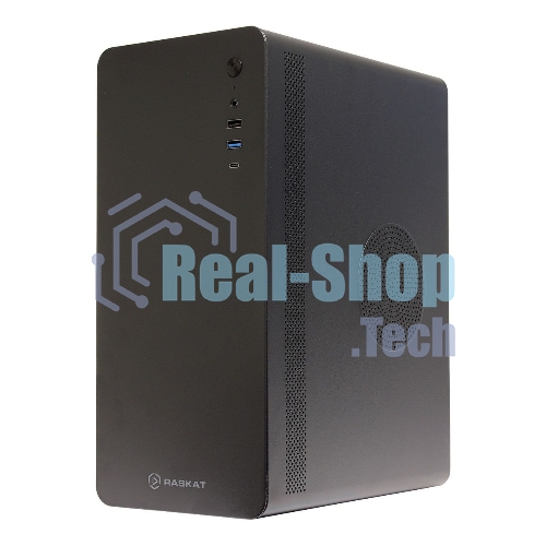 Компьютер Raskat Standart 300 (Intel Core i3-12100, RAM 16GB, SSD 512GB, noOS, черный)