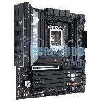 Материнская плата ASUS TUF GAMING B860M-PLUS WIFI, LGA 1851, Intel B860, 4xDDR5, 4xSATA, 3xM.2, 1xPCIe 5.0 x16, 1xPCIe x4, 1xUSB-C, 4xUSB-A 3.2 Gen 1, 2xUSB-A 3.2 Gen 2, 1xHDMI, 1xDP, 1x2.5Gb LAN, 7.1, mATX