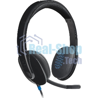 Гарнитура Logitech USB Headset H540 чёрный, проводная, USB