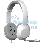 Гарнитура A4Tech Fstyler FH150U белый/серый, проводная
