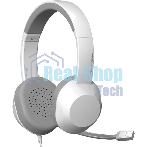 Гарнитура A4Tech Fstyler FH150U белый/серый, проводная