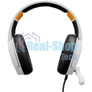 Гарнитура Oklick HS-L710G белый/чёрный, проводная, USB, подсветка