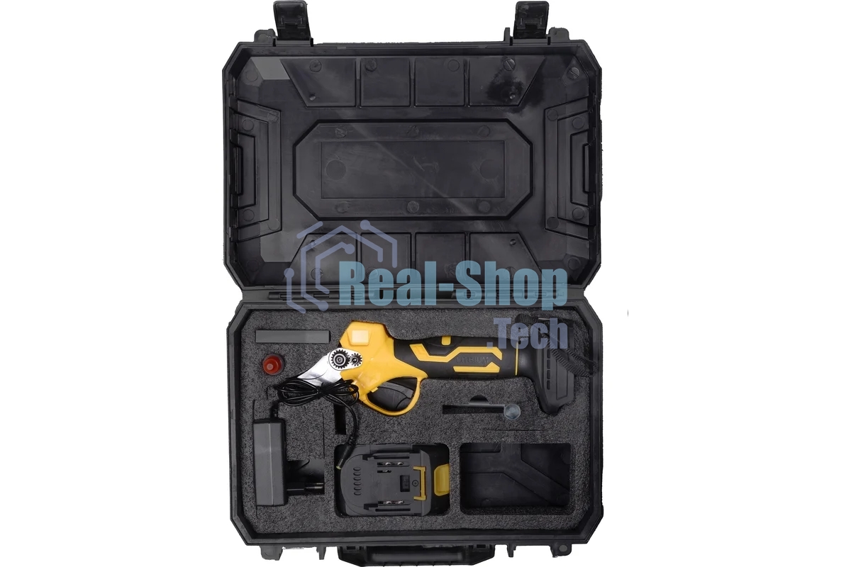 Аккумуляторный секатор Huter CP-20Li EA+ (в комплекте с 1 АКБ и ЗУ)