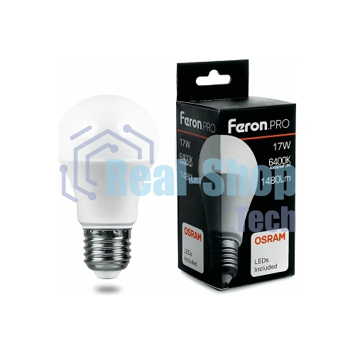 Лампа светодиодная Feron PRO LB-1017 17Вт Е27 дневной