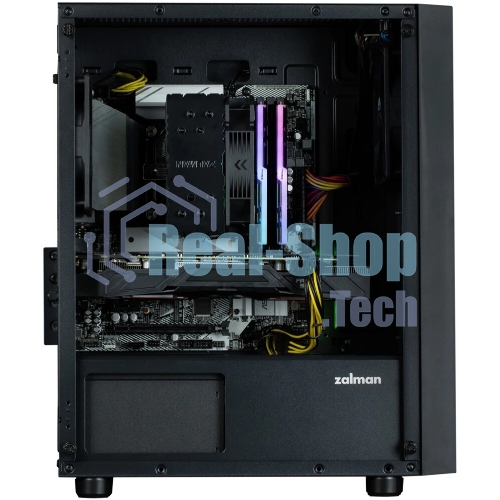 Компьютерный корпус MiniTower Zalman T3 PLUS черный (Zalman T3 PLUS) (без блока питания)